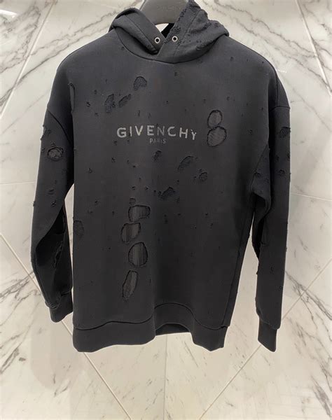 givenchy destroyed sweatshirt replica|how to find givenchy clothes.